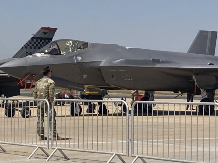 Lockheed Martin F-35 Lightning II at Aero India 2023