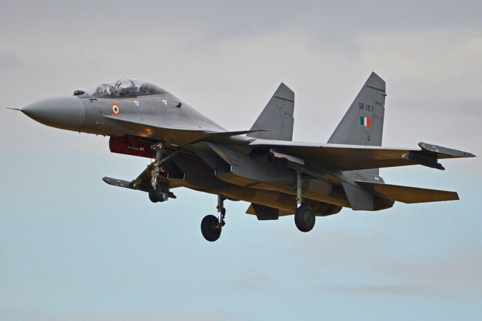 Sukhoi Su-30 MKI of the Indian Air Force