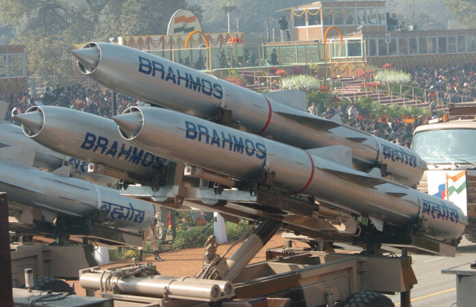 The 'Brahmos' super sonic cruise missile