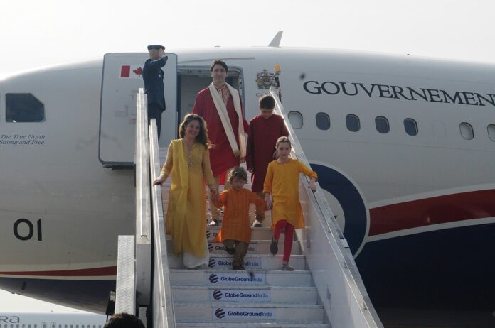 Prime Minister of Canada, Justin Trudeau with family in India