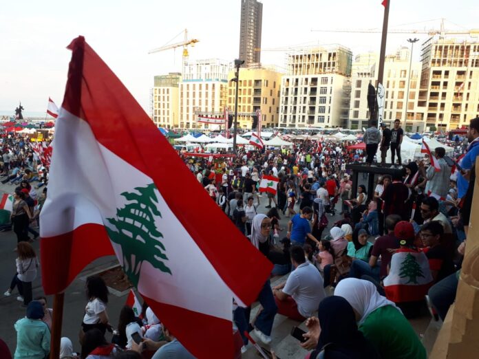 Protests in Beirut - October 2019 Lebanon