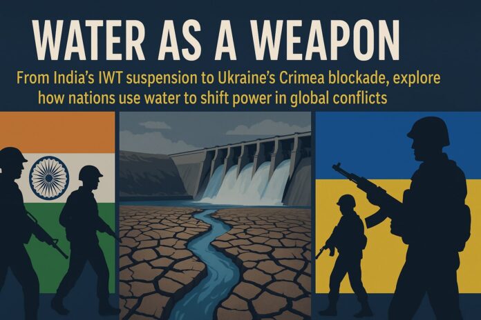 Water as a weapon: From India’s Indus Water Treaty suspension to Ukraine's Crimea blockade, explore how nations use water to shift power in global conflicts.